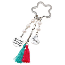 Heart Keychain Love Keychain keychain Red Brush for Women