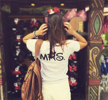 Couple Clothes 2016 Fashion Mr Mrs Printed Graphic