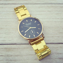 Gold Watch Luxury Geneva Brand Women Dress Watches
