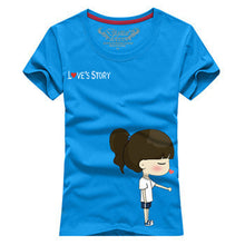Lover couple Clothes Short Sleeve T-shirt