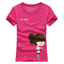 Lover couple Clothes Short Sleeve T-shirt