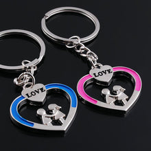 Casual Couple Love Keychain cartoon Keychain Lovers
