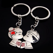 Casual Couple Love Keychain cartoon Keychain Lovers