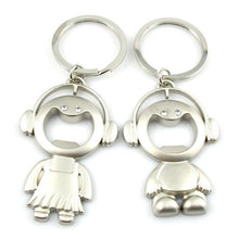 Casual Couple Love Keychain cartoon Keychain Lovers