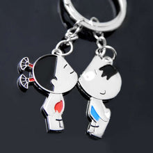 Casual Couple Love Keychain cartoon Keychain Lovers