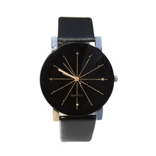 Wristwatch Casual PU Leather Strap Round Dial Couples