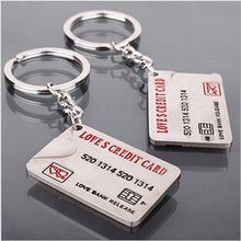 Keychain cartoon key ring holder on valentine car