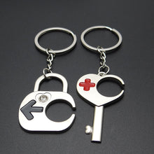 2016 Valentine's Day gift novelty Couple Keyring Keychain