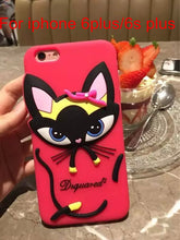 Cartoon Dog Dsquared Silicone Rubber Cover Case