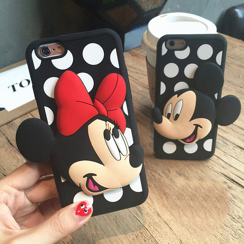 Polka Dot Couple Case For Appe iPhone