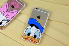 Donald Duck Cartoon Piglet Poof Bear Daisy Duck Lovers Couples Case