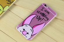 Donald Duck Cartoon Piglet Poof Bear Daisy Duck Lovers Couples Case