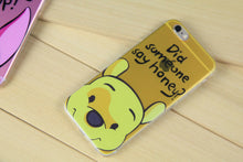 Donald Duck Cartoon Piglet Poof Bear Daisy Duck Lovers Couples Case