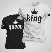 T Shirt Imperial Crown Printing Couple Clothes lovers