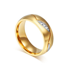 Couple Rings For Women Men Cubic Zirconia Wedding Ring