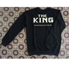 King and Queen Couples Matching Letters Print Men Women Lovers