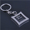 Creative Personalized Photo Frame Keychain Car