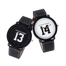 Fashion Cool No.13& No.14 Lovers Couple Wrist Watch