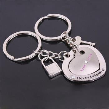 Heart Keychain Couple Keychain Key Ring Keychain New Lover