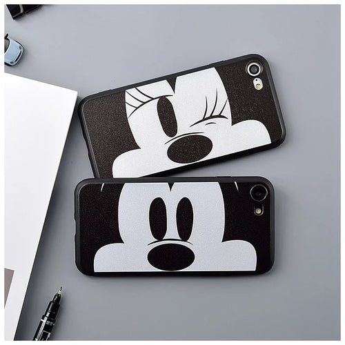 Cartoon Couple Lovers luxury brand phone case for iphone