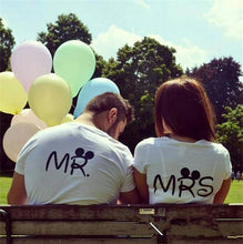 Couple Clothes 2016 Fashion Mr Mrs Printed Graphic